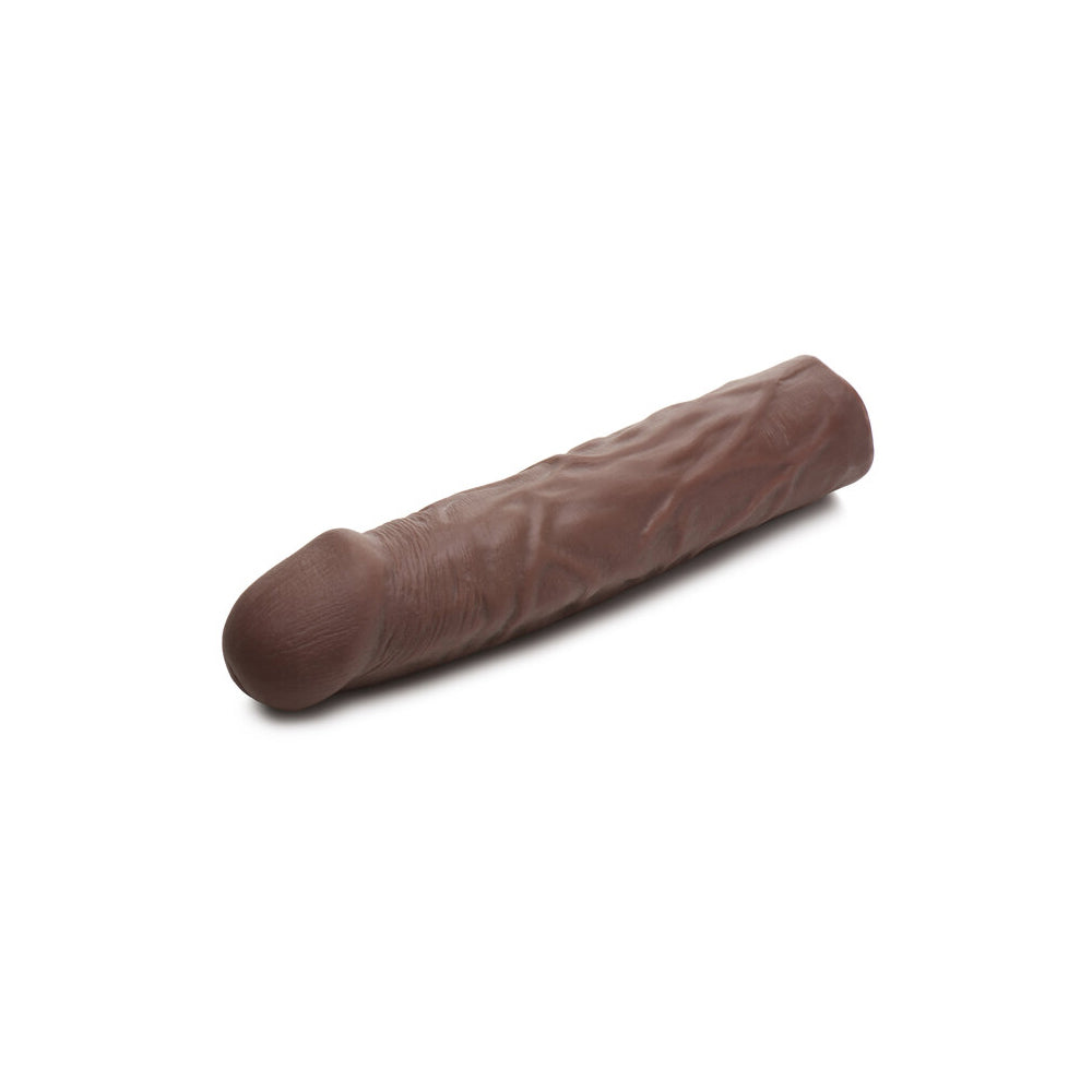 Jock Extra Long 1.5" Penis Extension Sleeve Dark