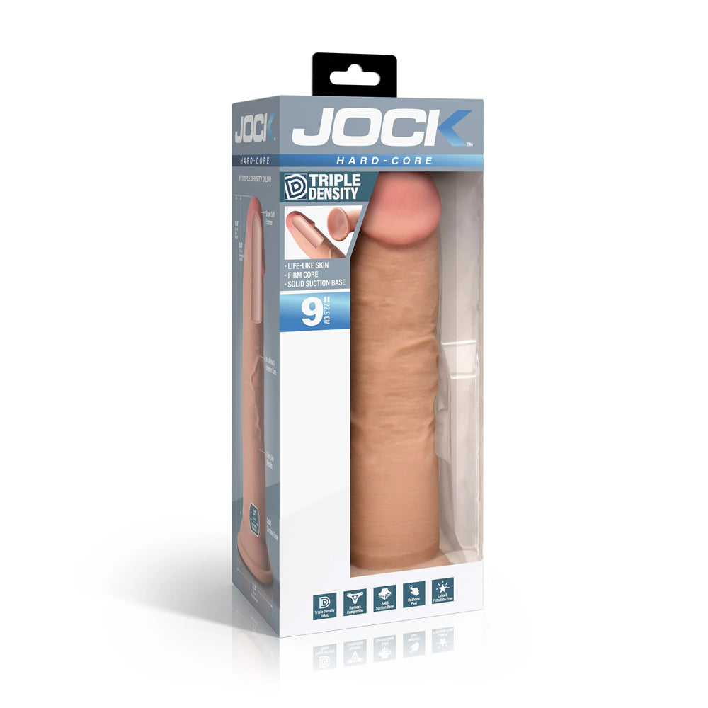 Jock Hard-Core 9" Triple Density Dildo