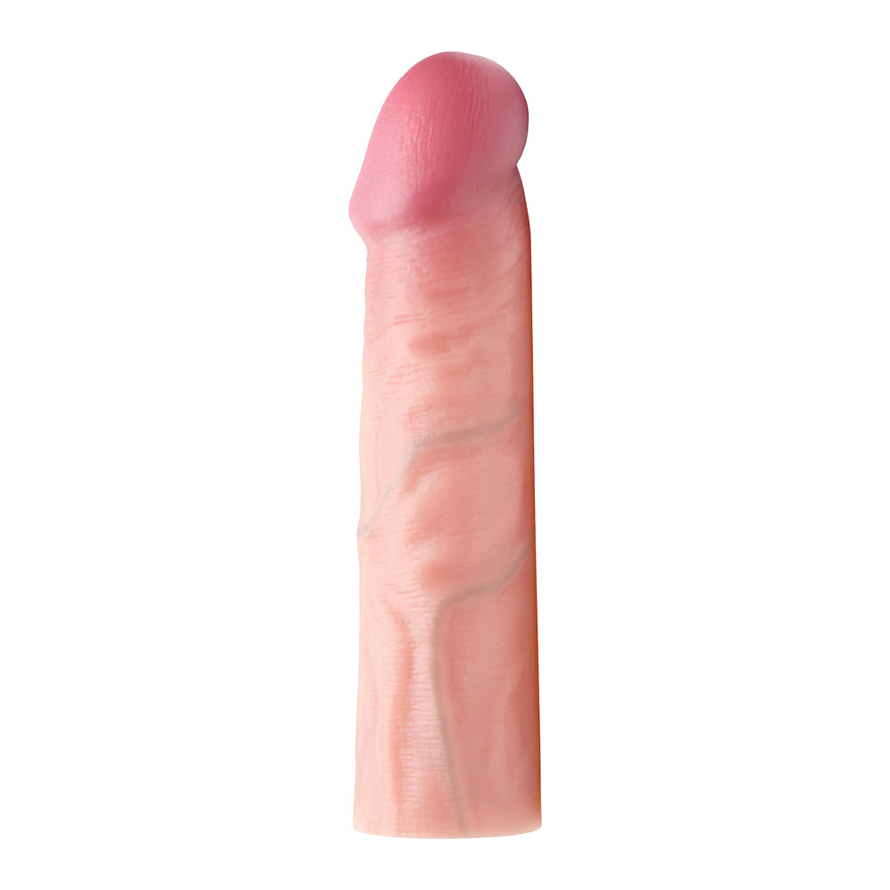 Jock Enhancers 1.5" Silicone Penis Extension Sleeve Light