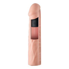 Jock Enhancers Vibrating Penis Extension W/ Remote Light