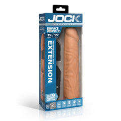 Jock Enhancers Vibrating Penis Extension W/ Remote Medium
