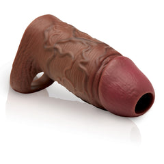 Jock Enhancers Silicone Penis Extension Sleeve Dark