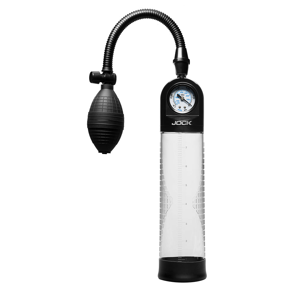 Jock Gauge Penis Pump With Bulb