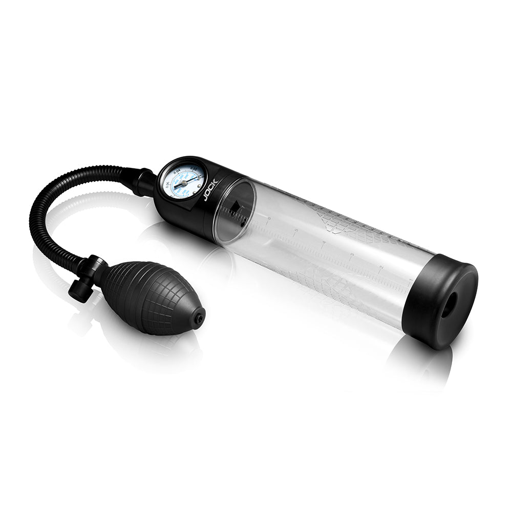 Jock Gauge Penis Pump With Bulb