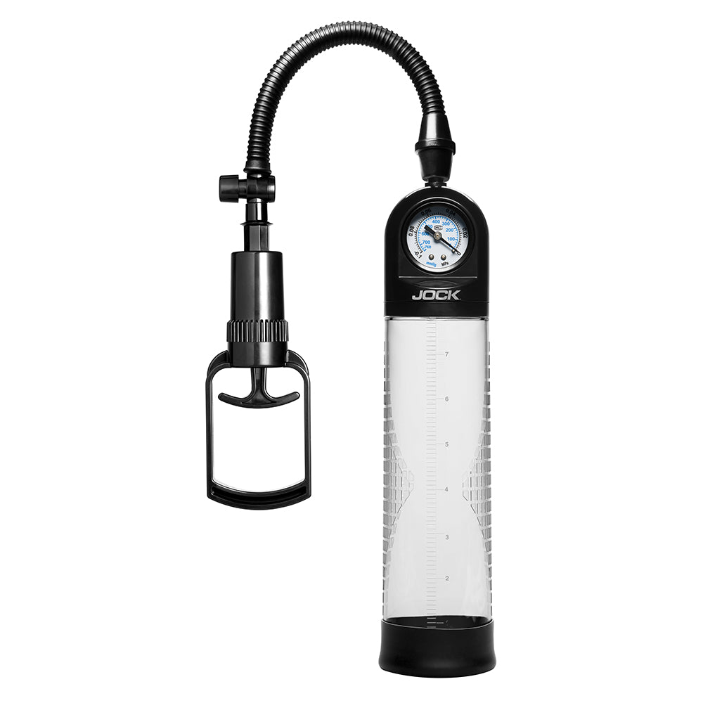 Jock Gauge Penis Pump With Pull Rod