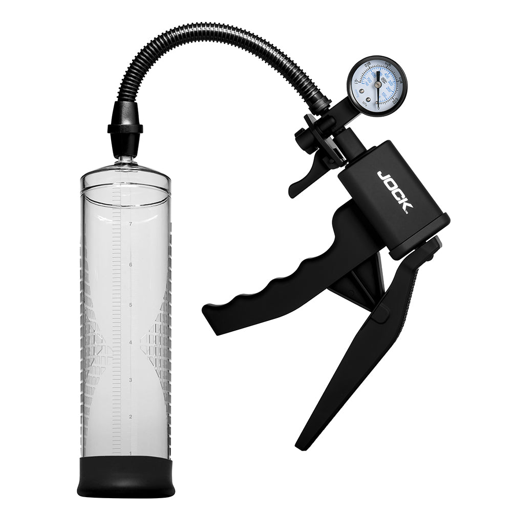 Jock Advanced Pump Up Penis Pump With Gauge & Trigger Handle