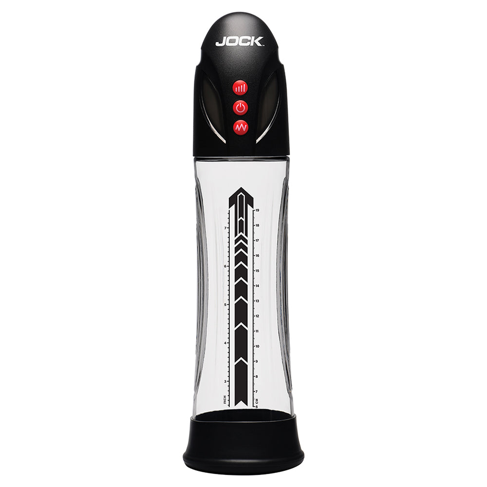 Jock Advanced Power Up Automatic Waterproof Penis Pump
