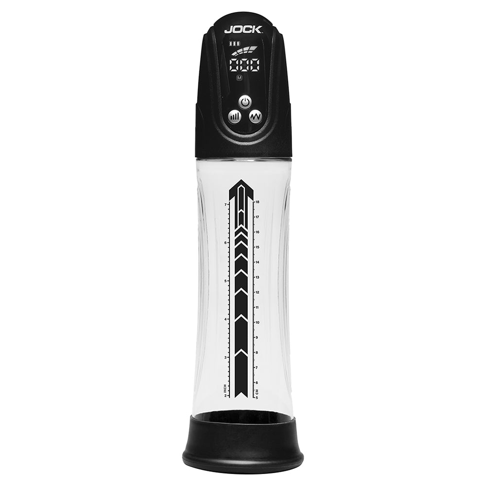 Jock Advanced Power Up Digital Automatic Waterproof Penis Pump