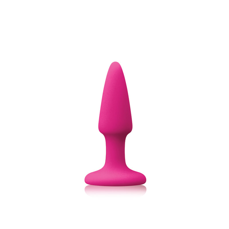 Colours Pleasures Pink Mini Butt Plug - Small Anal Plug for Beginners