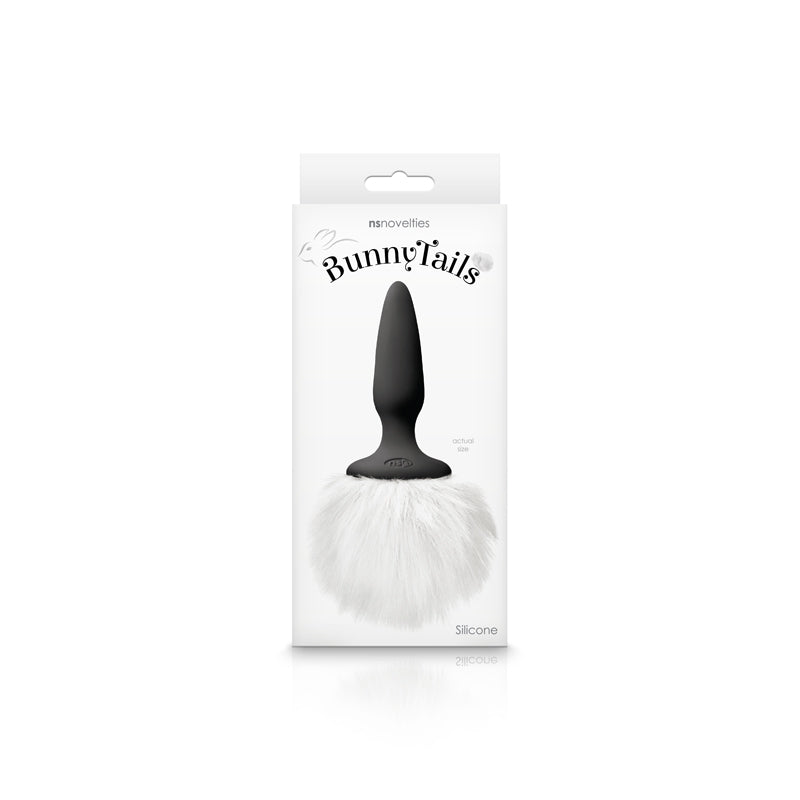 Mini White Bunny Fur Tails - Faux Fur Craft Supplies for DIY Projects