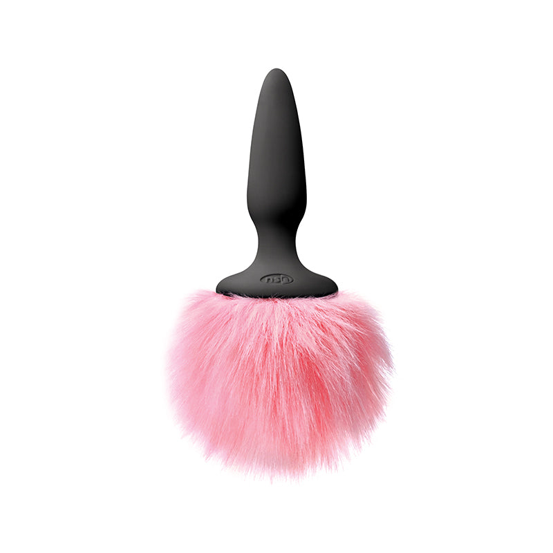 Mini Pink Bunny Tails – Soft Faux Fur Craft Accessory