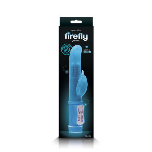 Firefly Jessica – Glow-in-the-Dark Rabbit Vibrator for Dual Stimulation and Luminous Pleasure