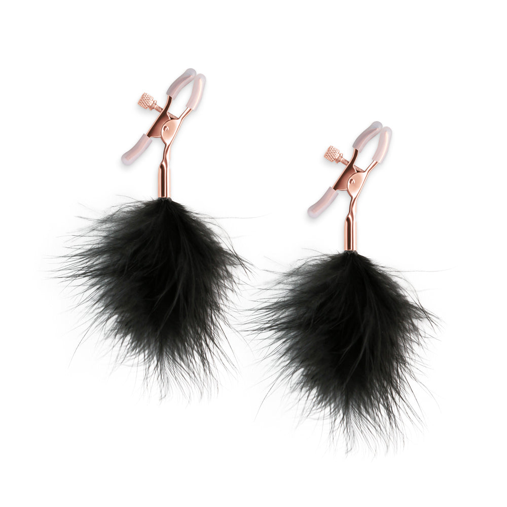 Bound Nipple Clamps F1 Black - Adjustable BDSM Nipple Clips