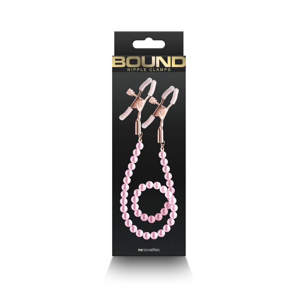 Nipple Clamps DC1 Pink – Bound Bondage Toy