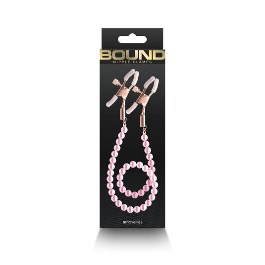 Nipple Clamps DC1 Pink – Bound Bondage Toy