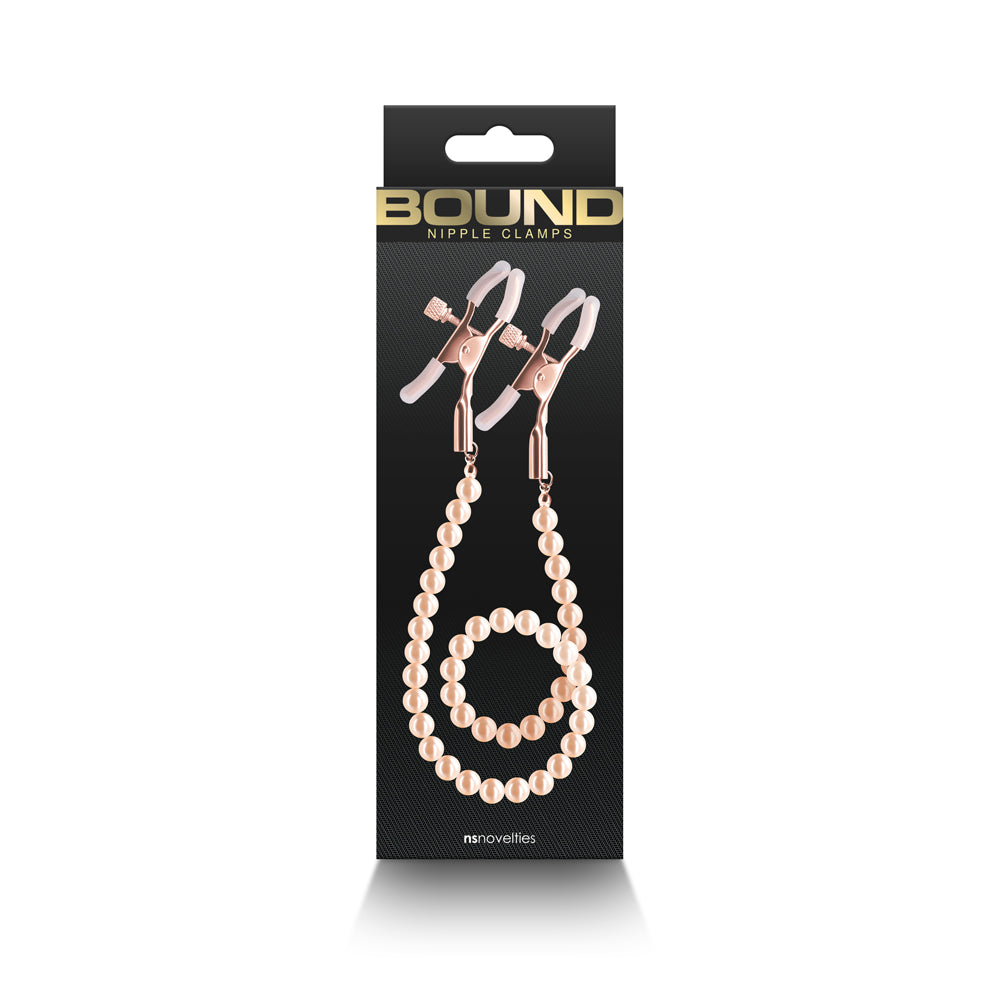 Nipple Clamps DC1 – Rose Gold – Bound