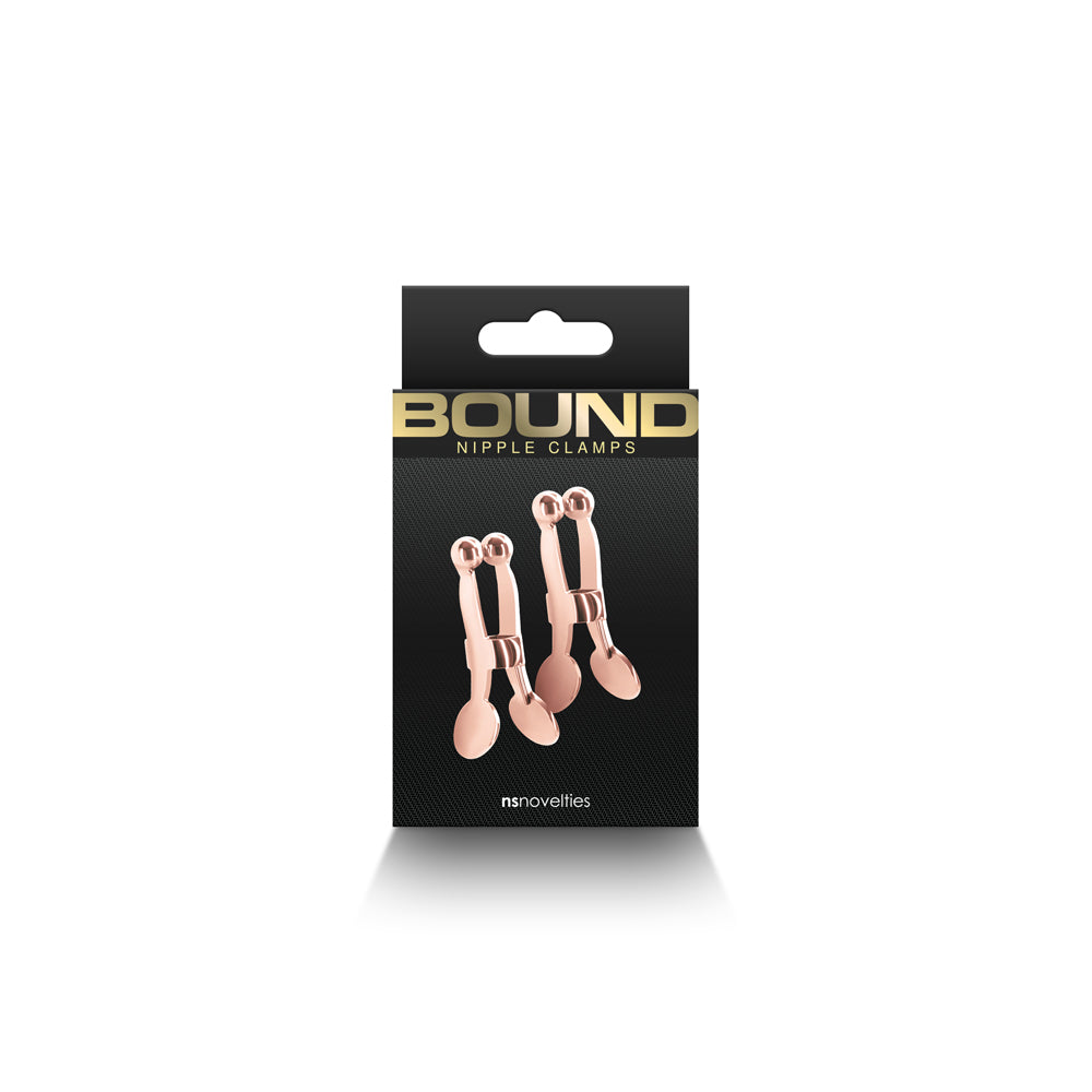 Nipple Clamps C1 Rose Gold – Bound