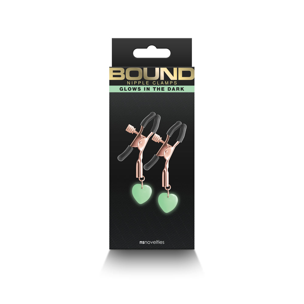 Bound Nipple Clamps G3 Rose Gold – BDSM Nipple Clamp Set