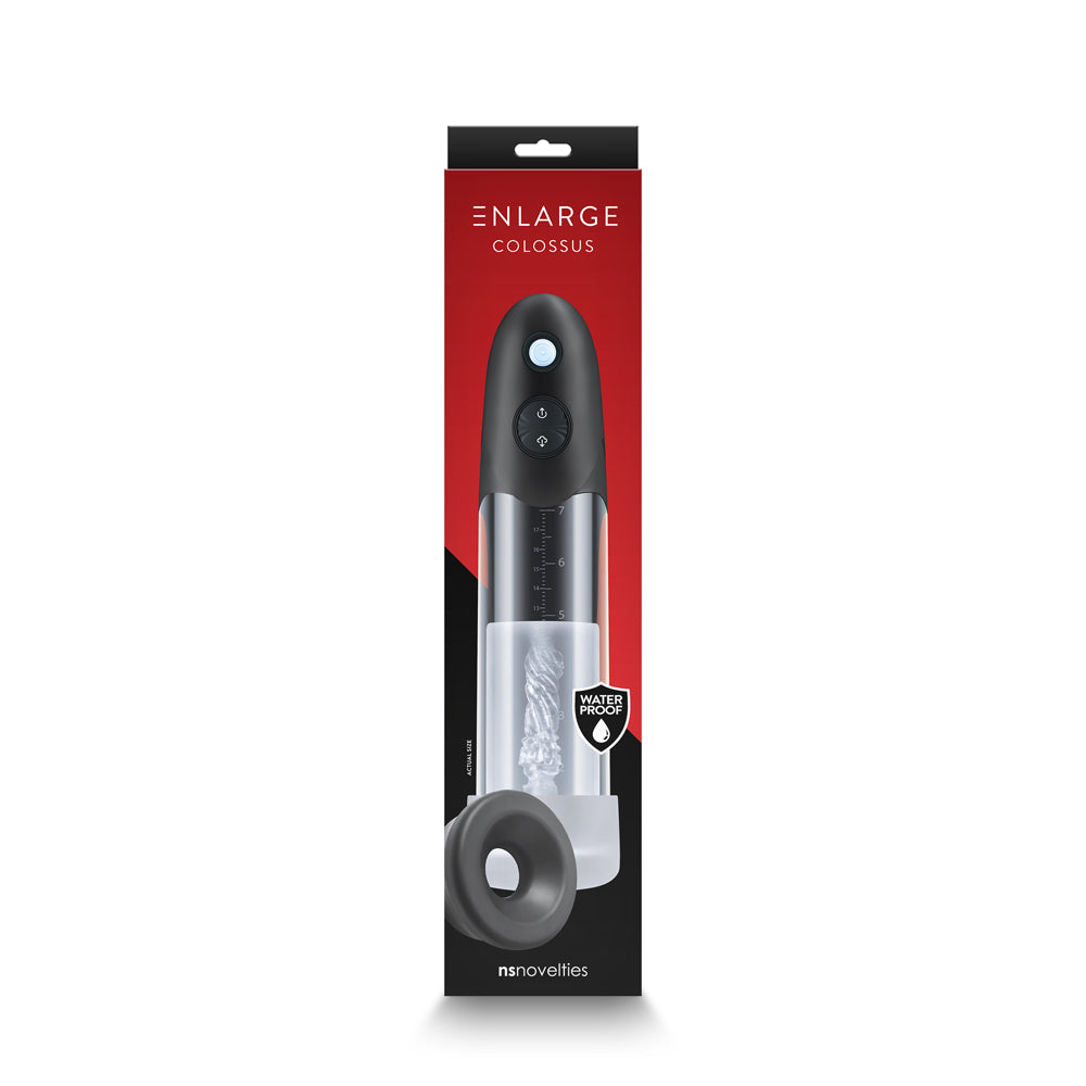 Colossus Black Penis Pump for Enlargement – Vacuum Pump for Male Enhancement