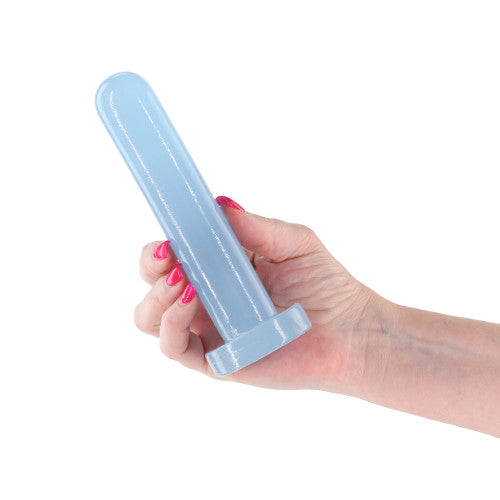 Firefly Thrill Blue – Glow-in-the-Dark Dildo Made of Body-Safe TPE for Luminous Pleasure