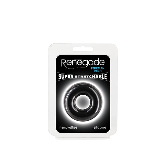 Renegade Fireman Ring - Medium Black