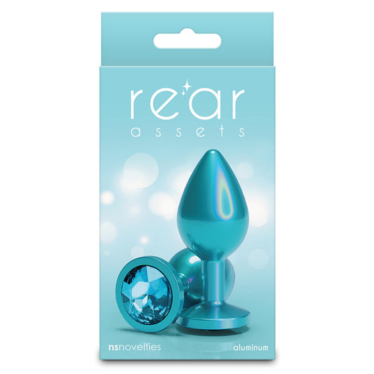 Rear Assets Iridescent Teal Medium Teal Gem