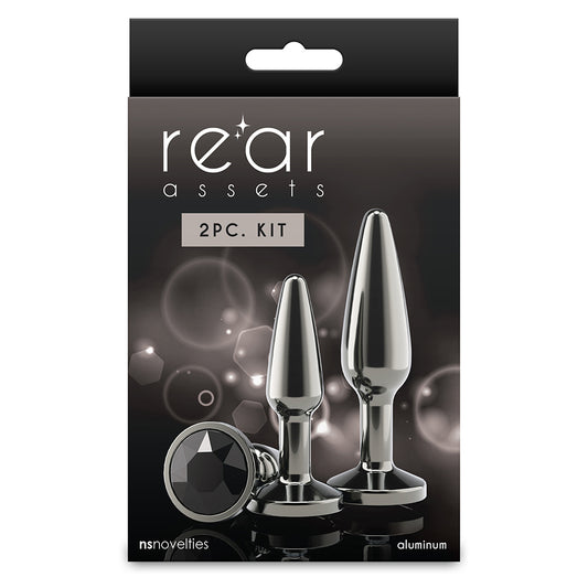 Rear Assets Tapered Trainer Kit Gunmetal Black Gem