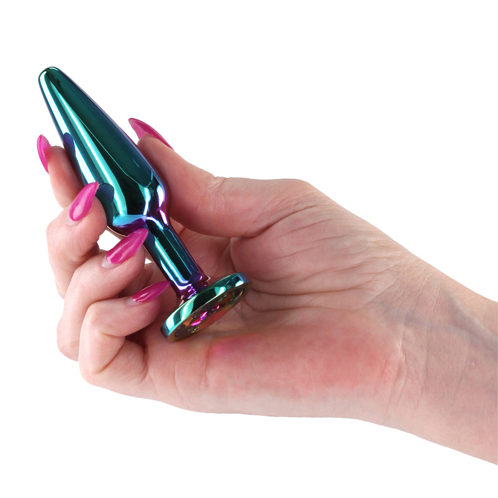 Rear Assets Tapered Medium Multicolor Rainbow Gem