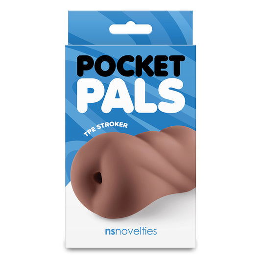 Pocket Pals Anal Stroker Brown