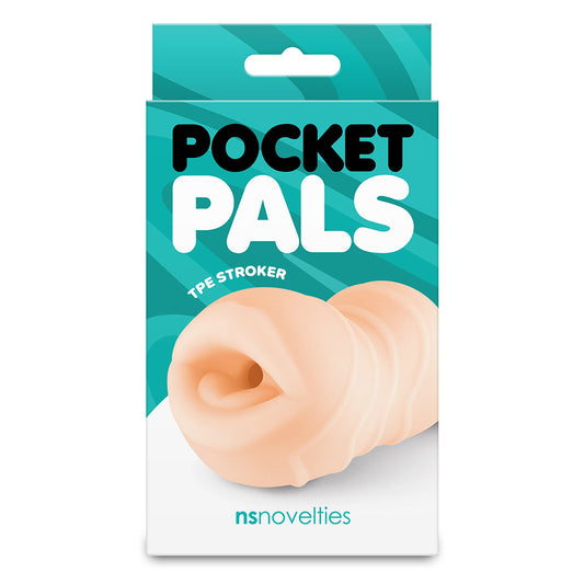 Pocket Pals Mouth Stroker White