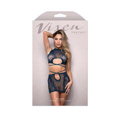 At Last Tie-Back Top & Skirt Set – One Size – Women’s Clothing
