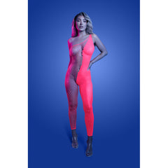 Hyperdrive Rhinestone Bodystocking One Size