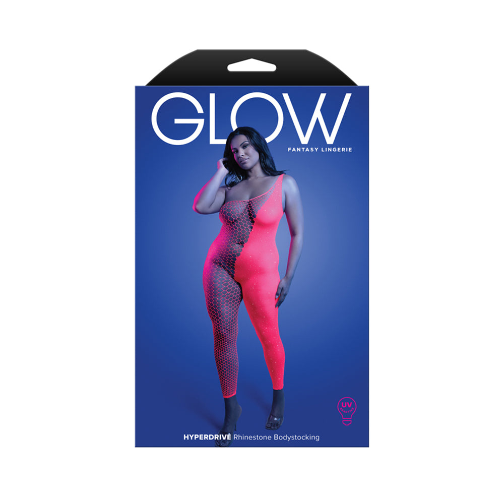 Hyperdrive Rhinestone Bodystocking Queen Size