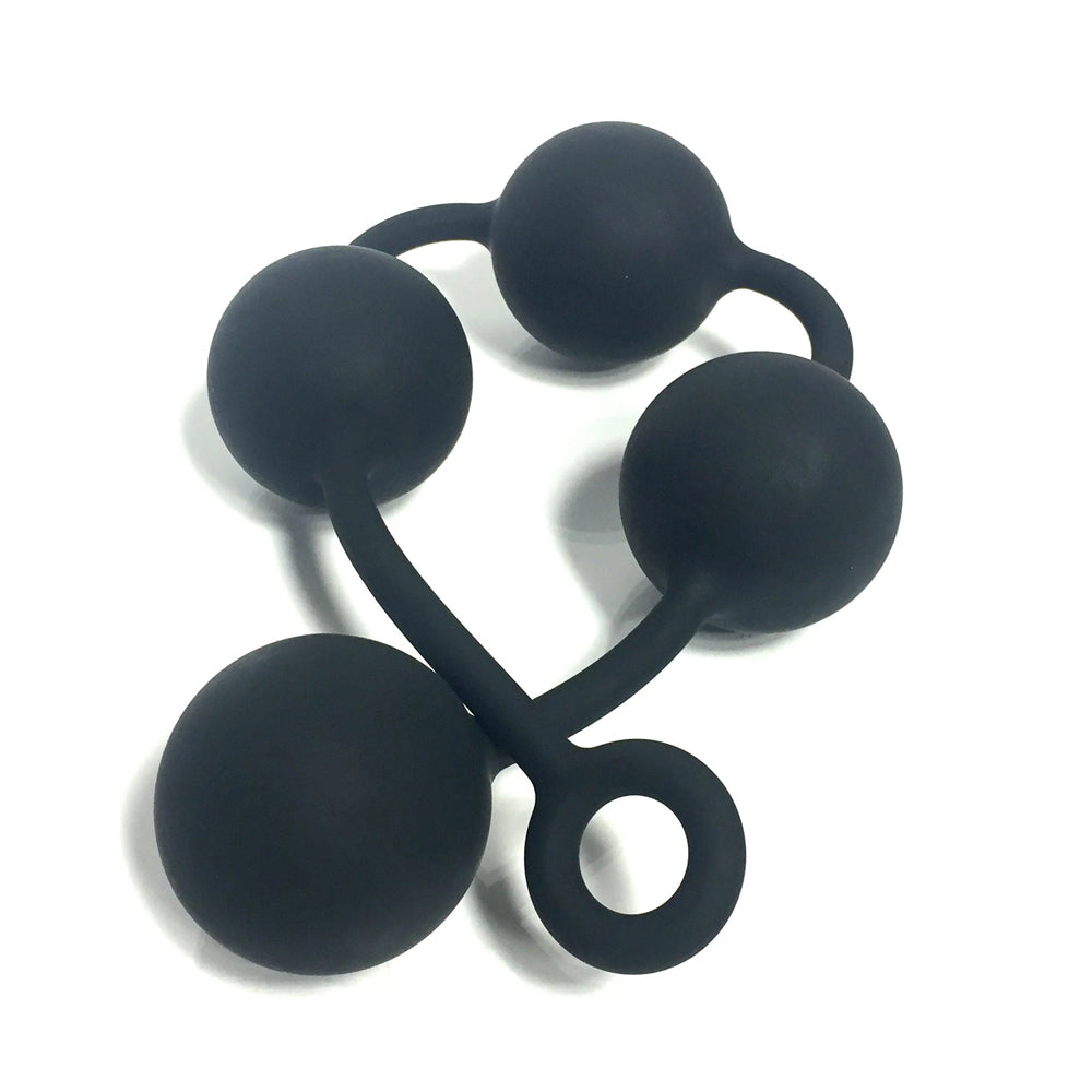 Ass Ballz XL Anal Beads — Premium Silicone Adult Toy, XL Size