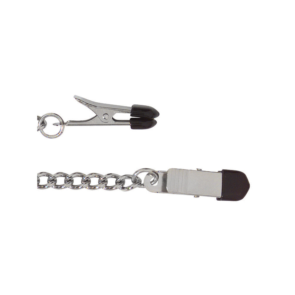 Broad Tip Clamp W/ Link Chain - Non-Adj.
