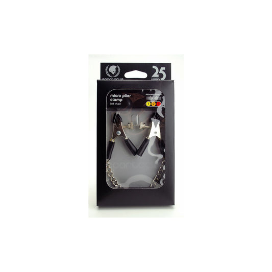 Micro Plier Clamp W/ Link Chain - Adj.