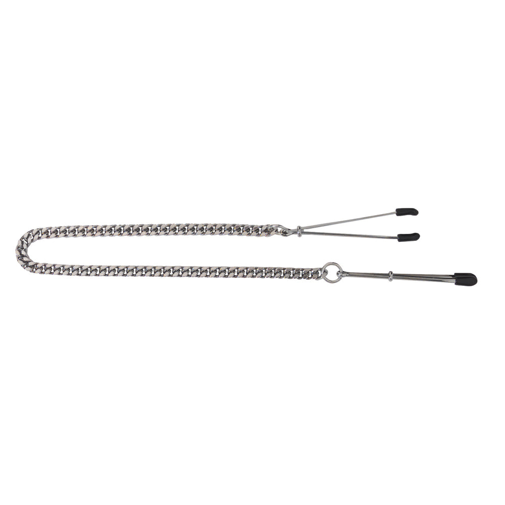 Tweezer Clamp & Jewel Chain - Adj.