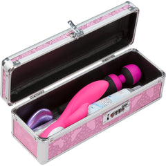 Powerbullet Lockable Medium Vibrator Case Pink