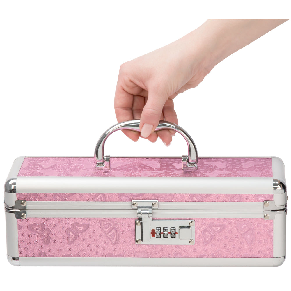 Powerbullet Lockable Medium Vibrator Case Pink