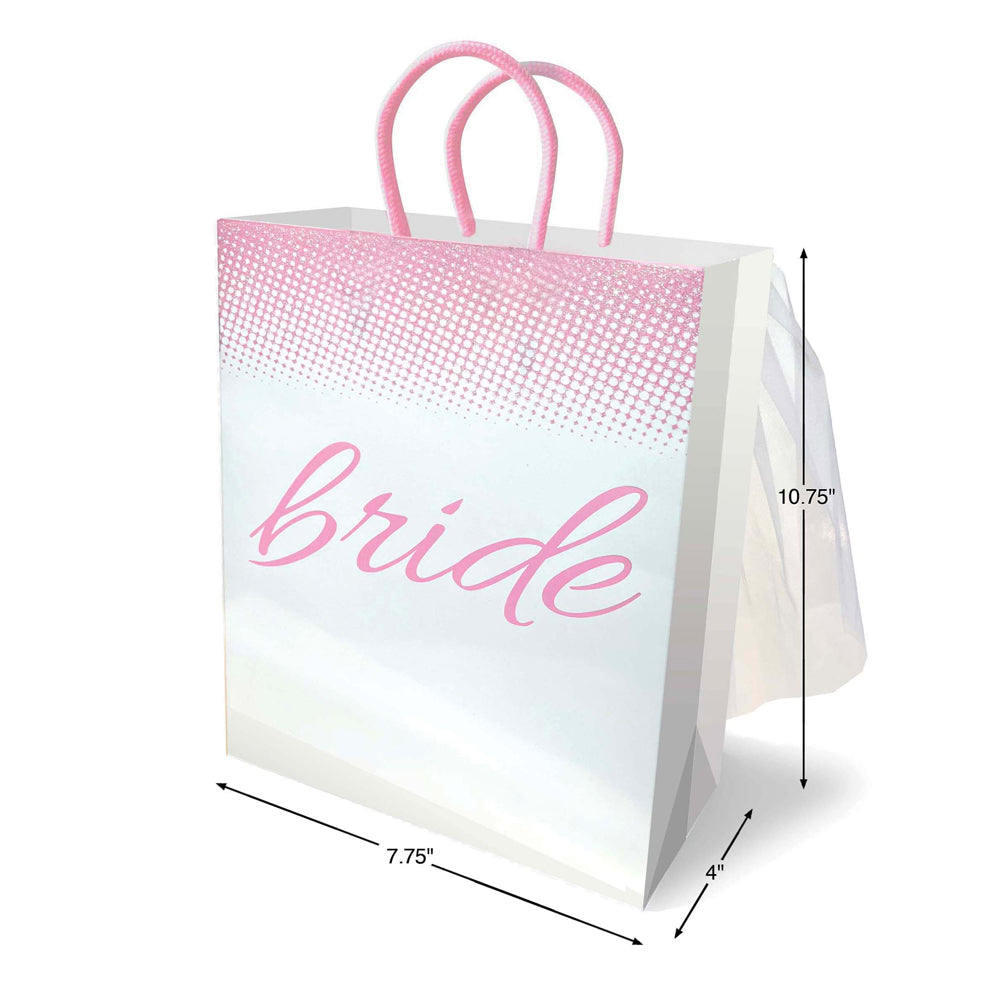 Bridal Veil Gift Bag – White Satin Storage Pouch for Wedding Veil & Bridal Accessories