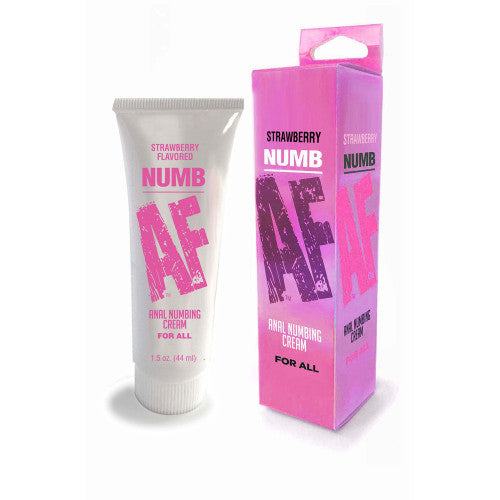 Numb AF Anal Desensitizer – 1.5 oz Flavored Numbing Gel for Comfortable Backdoor Play