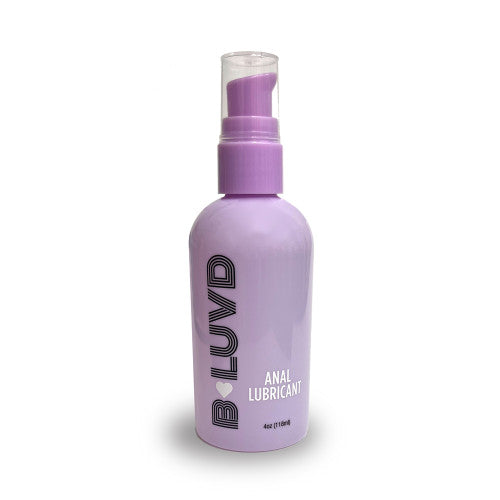 B-Luvd Anal Lube – 4 oz Long-Lasting Water-Based Lubricant for Smooth Backdoor Play