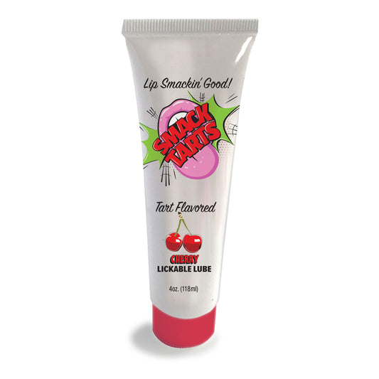 Smack Tarts Sour Cherry Lickable Edible Lubricant 4 oz