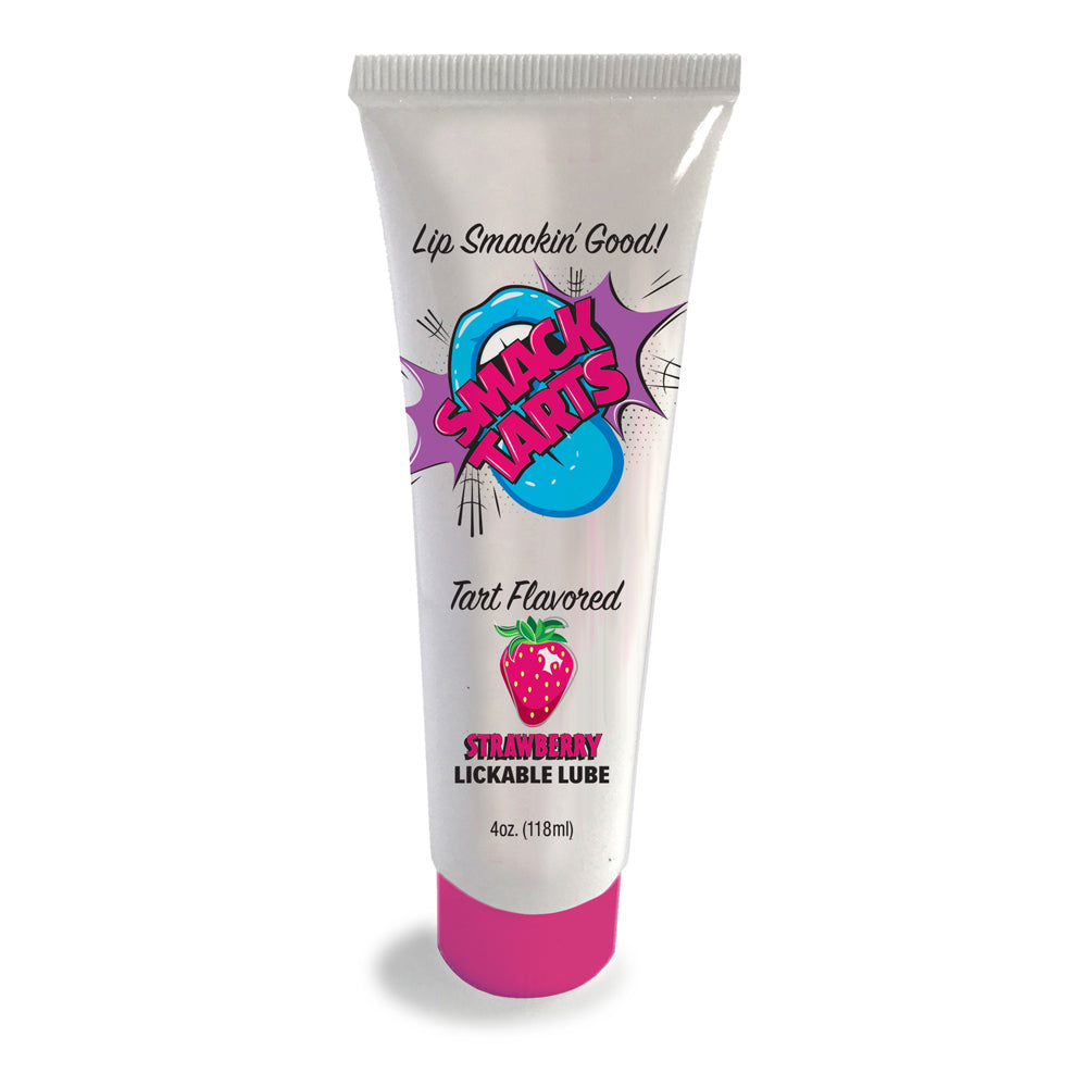 Smack Tarts Lickable Sour Strawberry Lubricant - 4 oz