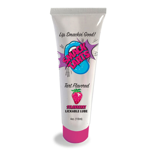 Smack Tarts Lickable Sour Strawberry Lubricant - 4 oz
