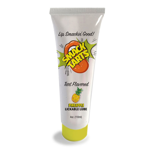 Smack Tarts Lickable Sour Pineapple Edible Lube 4 oz