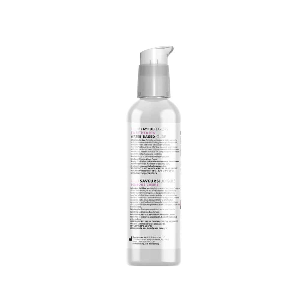 Swiss Navy 4-in-1 Sweet Heart Lubricant, 4 oz