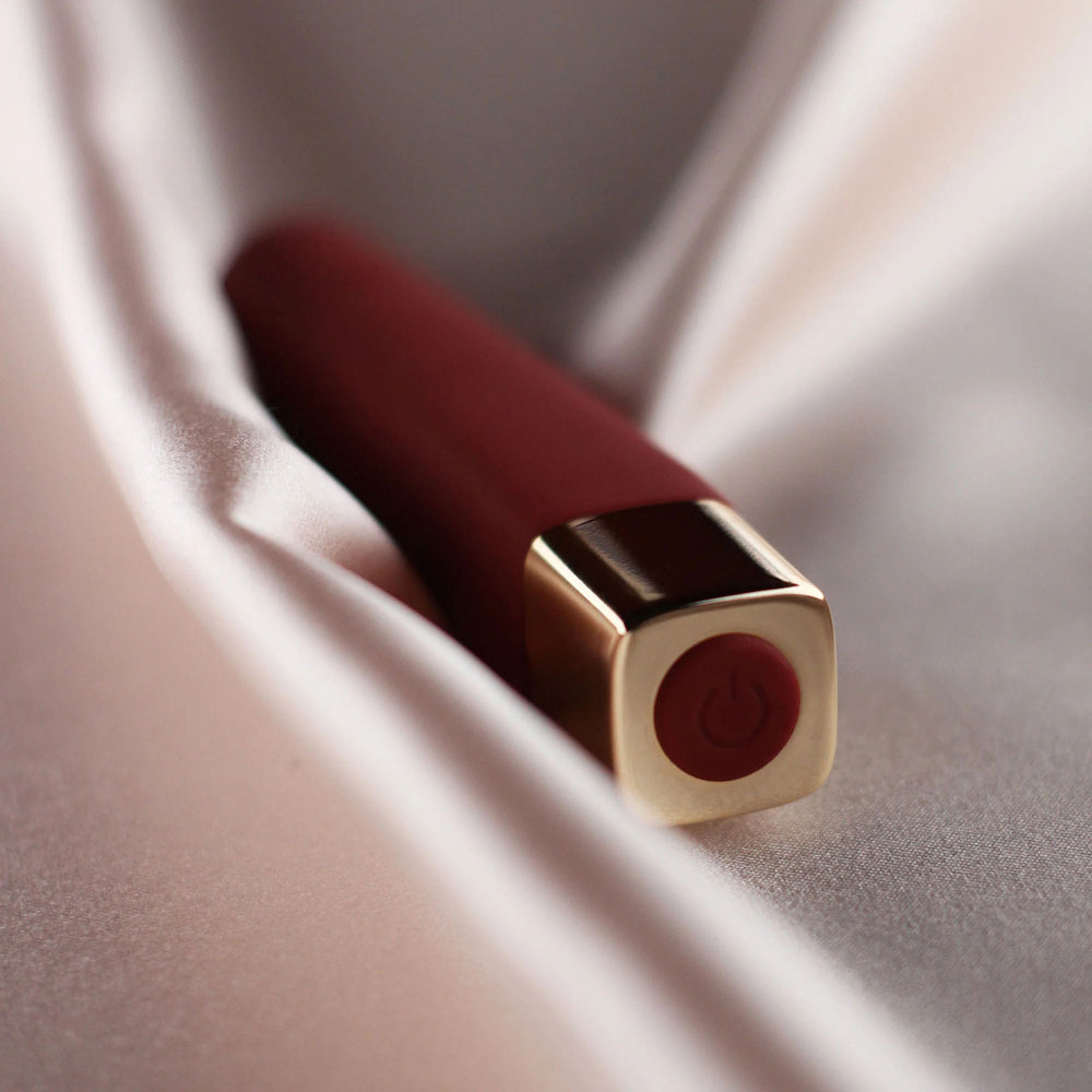 Quinn 10 Modes Silicone Bullet Vibrator Red