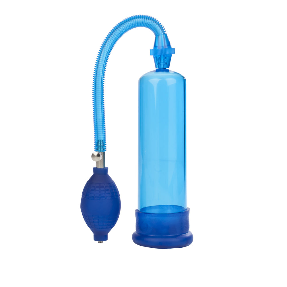 Erection Pump - Optimum Series Head Coach Blue - Penis Pump for Men