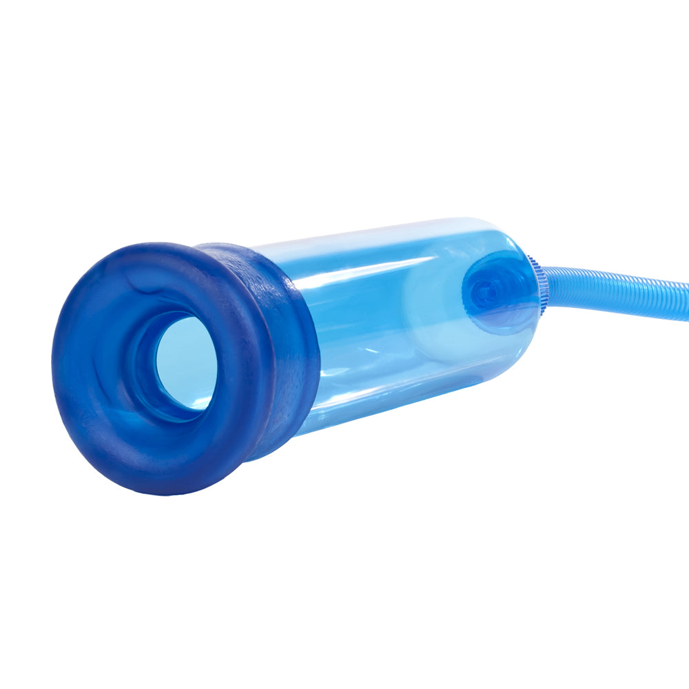 Erection Pump - Optimum Series Head Coach Blue - Penis Pump for Men